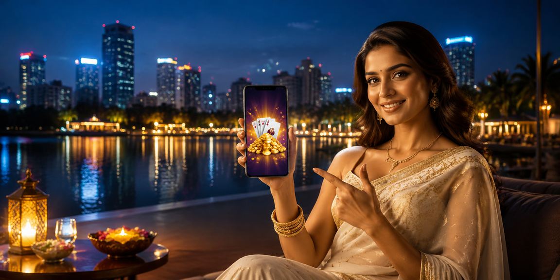 Mobile user playing casino games accessing promotions on the go